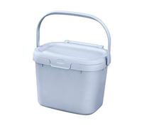 Addis Everyday Kitchen Food Waste Compost Caddy Bin, 4.5L - Grey