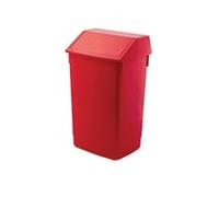 Addis 54 Litre Fliptop Bin Red Finish AG813421