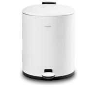 Addis 5L Bathroom Pedal Bin - White