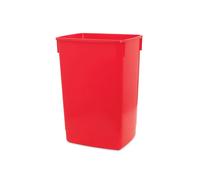 Addis 60 Litre Flip Top Bin Base Red 510899