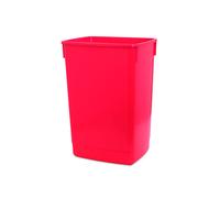 Addis 60 Litre Flip Top Bin Base Red 510899 - 510899