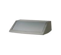 Addis 60 Litre Flip Top Bin Lid Metallic Grey 504895