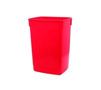 Addis 60 Litre Flip Top Bin Waste Base Red