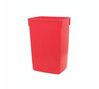 Addis 60 Litre Fliptop Rcycl Bin Red