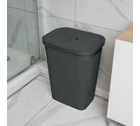 Addis 60 Litre Plastic Laundry Hamper - Charcoal
