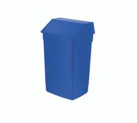 Addis 60L Flip Top Recycle Bin Blue