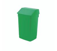 Addis 60L Flip Top Recycle Bin Green