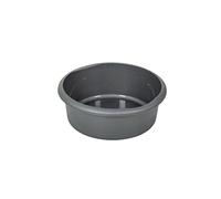 Addis Round Metallic Washing Up Bowl Metallic Grey