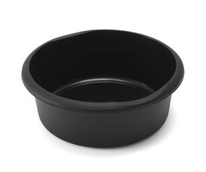 Addis 7.7L Round Washing Up Bowl with Raised Feet - Black, BPA Free (518080)