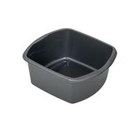 Addis 8 Litre Small Rectangular Bowl, Metallic Silver, 8L,