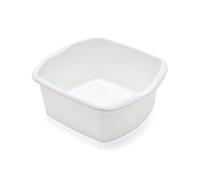 Addis 8L Small Washing Up Bowl Basin Rectangular Scratch & Heat Resistant, White