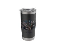 Addis Ababa Ethiopia Cityscape Stainless Steel Insulated Tumbler