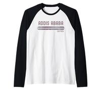 Addis Ababa Ethiopia | Vacation Travel Raglan Baseball Tee