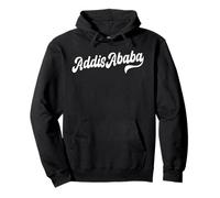 Addis Ababa Typeset Ethiopia Capital Pullover Hoodie