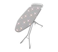Addis 516188 Affinity Ironing Board, Silver Flamingo design, Metal, 114 x 36.5 cm