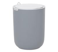 Addis Bathroom Office Bedroom Smart Sensor Waterproof Plastic Waste Bin, 8 Litre, Grey