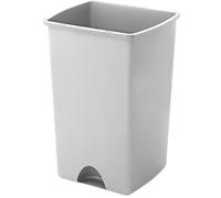 ADDIS Bin 50 L Metallic Silver Plastic