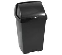 Addis Roll Top Bin – 25 L Waste Bin – Black