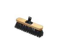 Addis Broom Head With PET Bristles 325mm, Wood/Black