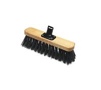 Addis Broom Head With PET Bristles 325mm, Wood/Black