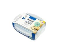 Addis Clip Tight 1.35L Rectangle Food Storage Containers, 3 Pack