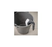 Addis ComfiGrip Floor Scrub Brush with Iron Handle Metallic Graphite 7 x 16 x 11 cm 517700