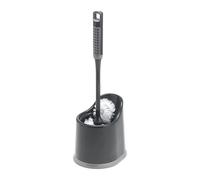 Addis ComfiGrip Toilet Brush And Holder Set - Graphite
