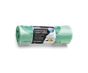 Addis Compostable Caddy Liner 7L GRN