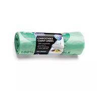 Addis Compostable Caddy Liners Green (Roll 20) - 517536