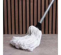 Addis Cotton Mop Made from Recycled Cotton with 3 Piece Handle and Ext