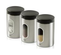 Addis Deluxe 3 Pack Canisters - Stainless Steel, 1.4 Litre - 508453