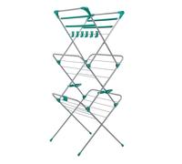 Addis Deluxe 3 Tier Airer - Metallic Aqua 14 Meters