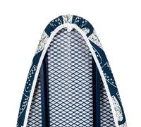 Addis Deluxe Ironing Board Cover, Navy/White