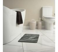 Addis Diatomite Anti Bacterial Marble Bath Mat - Grey