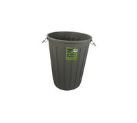 Addis Dustbin Base Round 90L GREY
