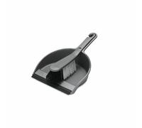 Addis Metallic Soft Dustpan and Brush Set - Size: 23 x 32 x 11cm - Wilko