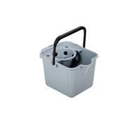 Addis Eco-Friendly 12L Recycled Plastic Mop Pail And Wringer In Light Grey
