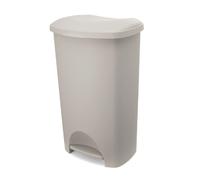 Addis Everyday Family Pedal Bin, 50 Litre, Mushroom
