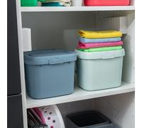 Addis Compost Caddy Bin Everyday Kitchen Food Waste 4.5 Litre Mist Soft Green 518696