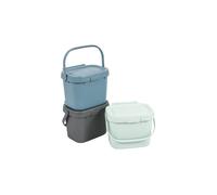 Addis Everyday Kitchen Food Waste Compost Caddy Bin utility Set of 3 m
