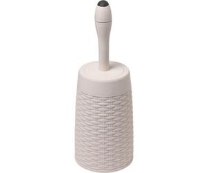 Addis - Faux Rattan - Closed Toilet Brush