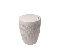 Addis Rattan Natural Bath Bin grey