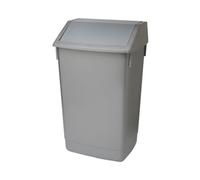 Addis Fliptop Bin 60 Litre Metallic Grey