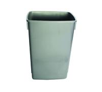 Addis Grey 54 Litre Recycling Bin Kit Base Metallic (Pack of 3) 505574 - 505574