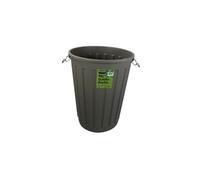 Addis Grey Dustbin Base Round 90 Litre B766Grey