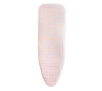 Addis Large Ironing Board Replacement Cover with Perfect Drawstring Toggle, fits Upto 123x39cm Design, Cotton, Hearts Pink