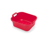Addis Large Washing Up Bowl 10L Capacity In Roasted Red, 39 x 32 x 14 cm