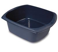 Addis Large Rectangular Washing Up Bowl 9.5 litre Ink Blue, 38 x 32 x 14 cm
