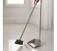 Addis Long Handle Dustpan Set Metallic 501043
