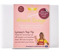 Addis LQOC Miracle Sponge Extra Tough Eraser Block Scrubber No need for Chemicals, Single Block, White